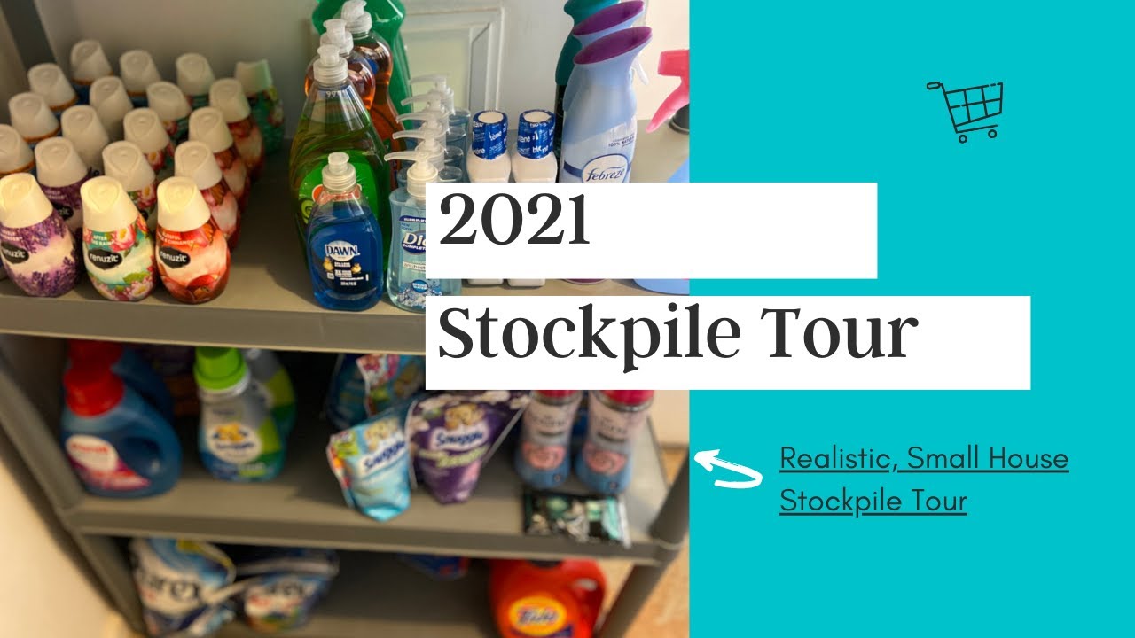 2021 COUPONER STOCKPILE TOUR | My realistic, small house stockpile!