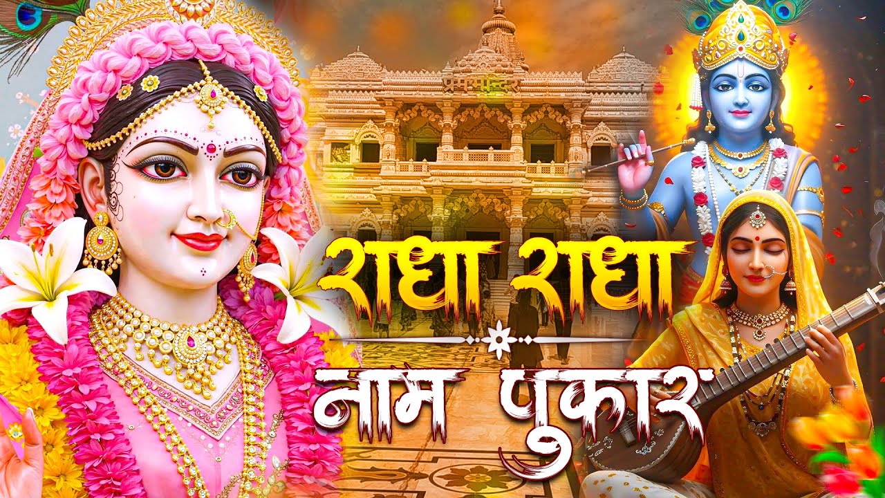 राधा नाम धुन !🙏 Radha Naam Dhun | Radha Rani Bhajan | Chanda Shah |radha naam bhajan | Video