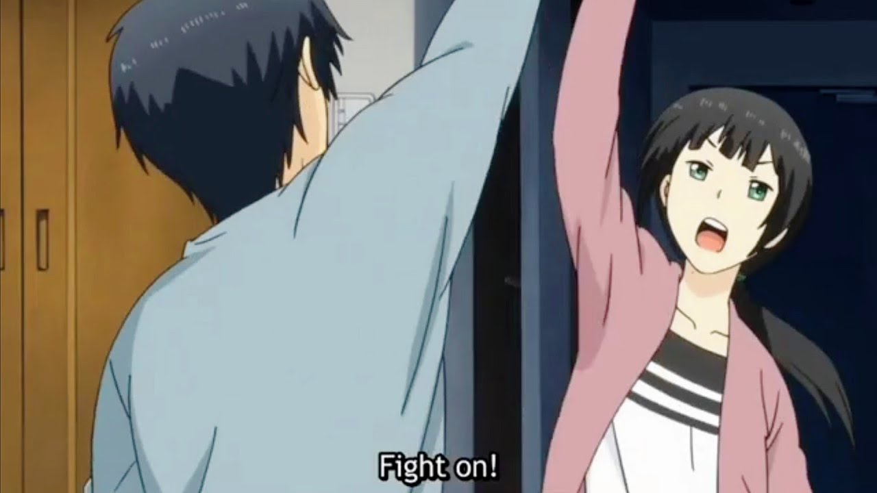 Hishiro Chizuru's cute "Fight On!" | ReLife