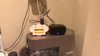 Scroll Bot interfaces with squeezelite and squeezebox