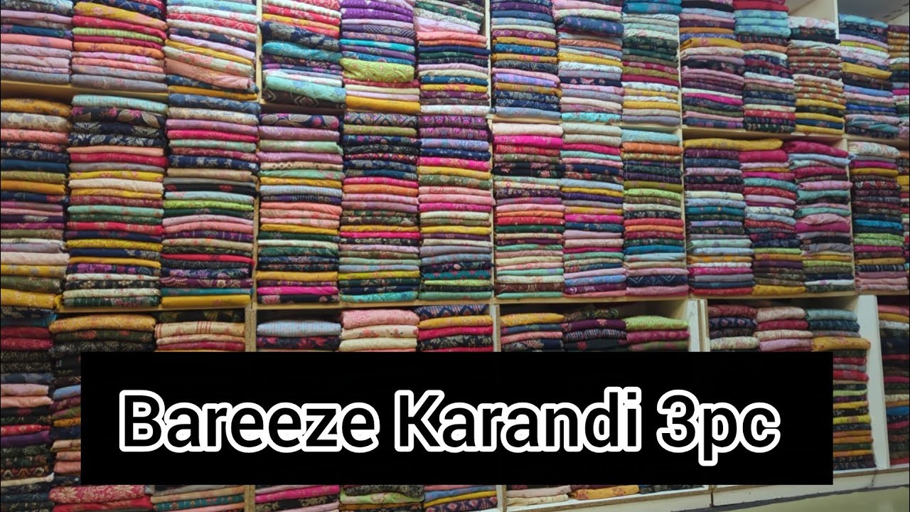 Bareeze Karandi 3pc Latest By Mustafa khattak fabrics 