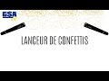 Lanceur a confettis  gsa audiovisuel