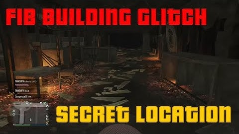 GTA Online, How To Get Inside The FIB Building (Secret Location)