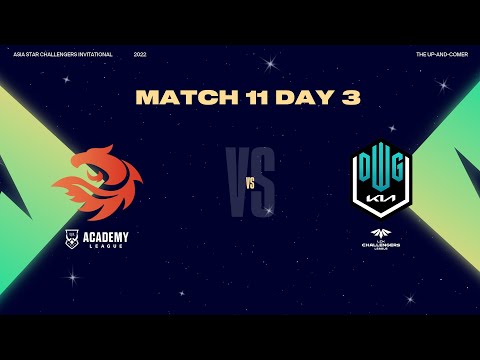 V3 vs. DK - ASIA STAR CHALLENGERS INVITATIONAL 2022 | NGÀY 3