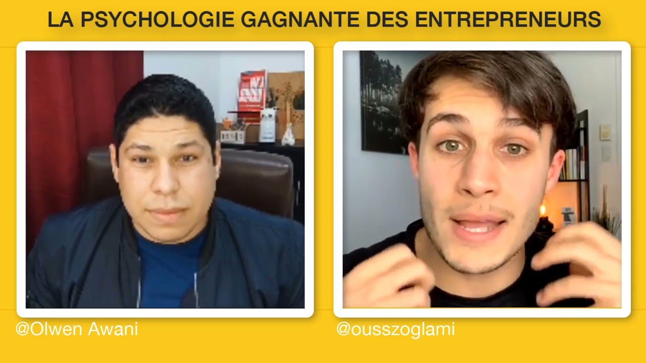 Ouss Zoglami La psychologie gagnante des entrepreneurs