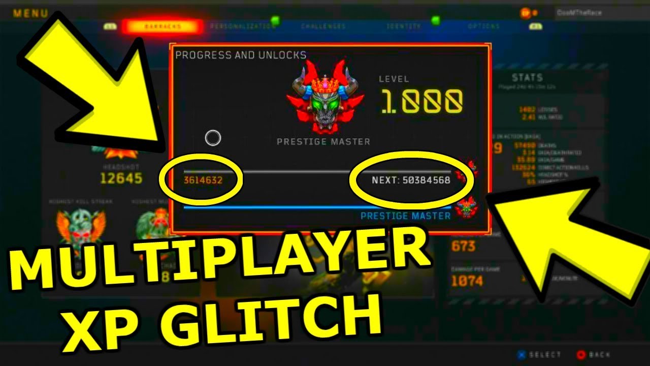 BO4 MULTIPLAYER XP GLITCH! BO4 PRESTIGE GLITCH! BO4 GLITCHES! BO4 XP GLITCH! BLACK OPS 4 GLITCHES!