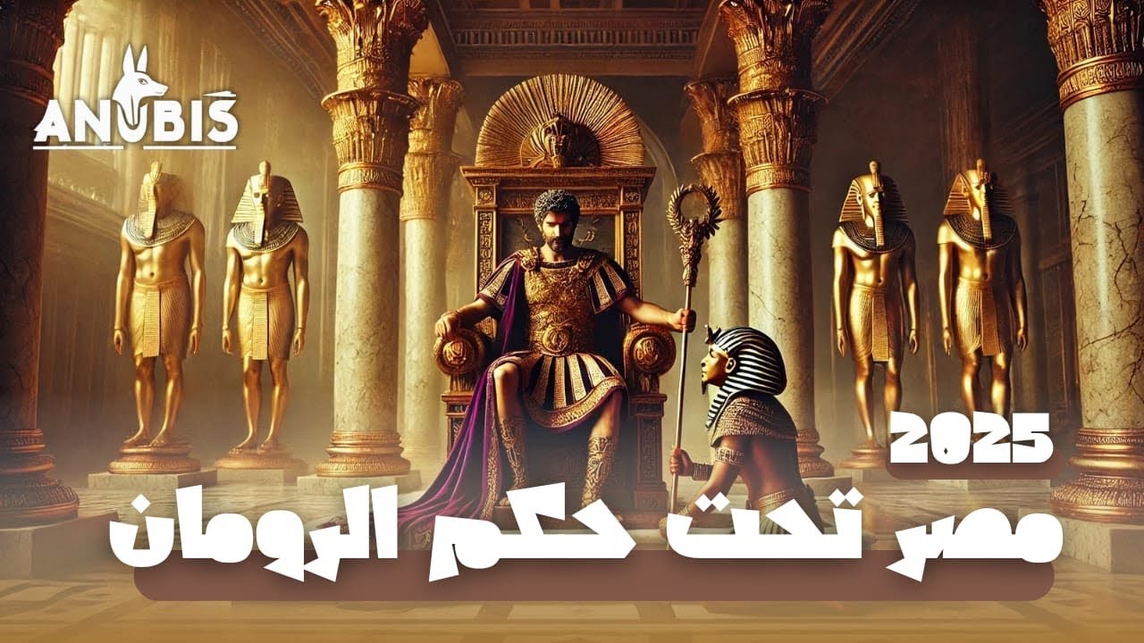 شرح ' مصر تحت حكم الرومان '  تاريخ أولى ثانوي - دفعة 2025