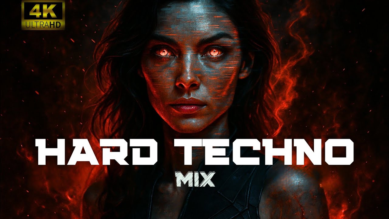 HARD TECHNO MIX 2025 | Industrial Rave | 4K Psy Visuals