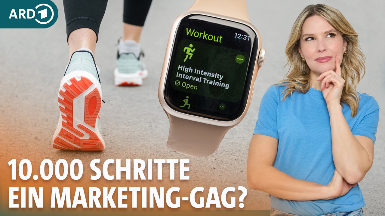 Smartwatch, Schrittzähler, Schlaftracker: Das bringen Sport-Gadgets | Dr. Julia Fischer | ARD Gesund