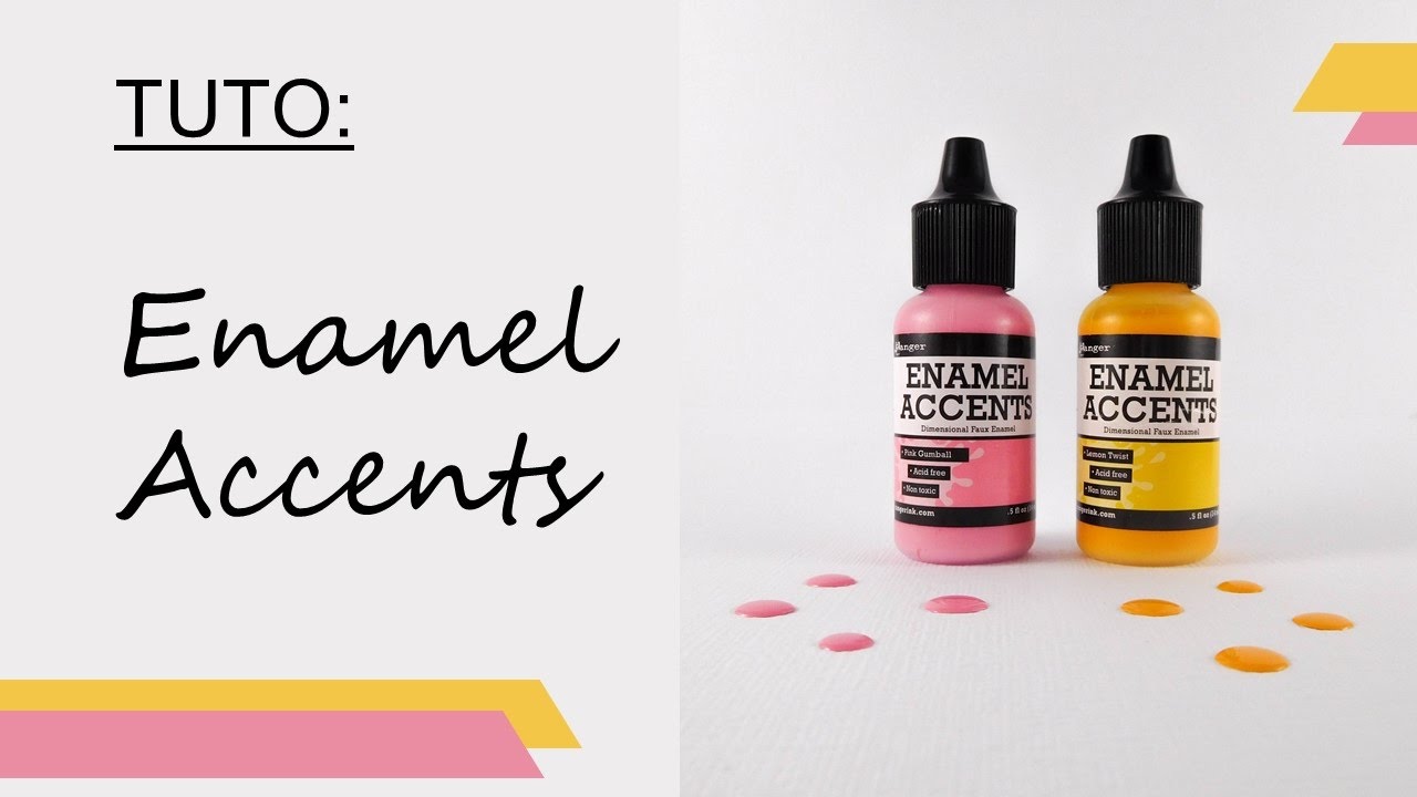 Comment utiliser les flacons "Enamel Accents" ?