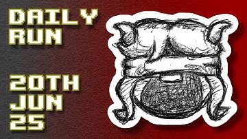 The Binding of Isaac | Daily Run 20th Jun 2025 (Rank: 2️⃣🥈)