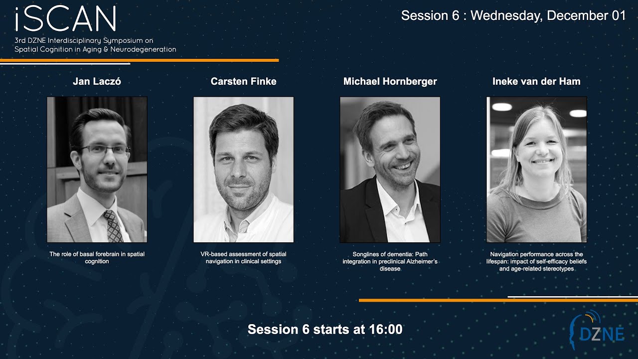 iSCAN 2021 - Session 6: Jan Laczó, Carsten Finke, Michael Hornberger & Ineke van der Ham
