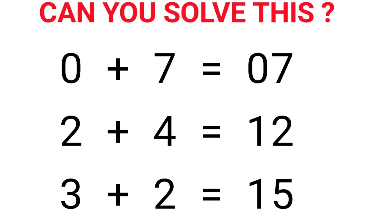 Can you solve this ?? || Quiz-91 #mathquiz