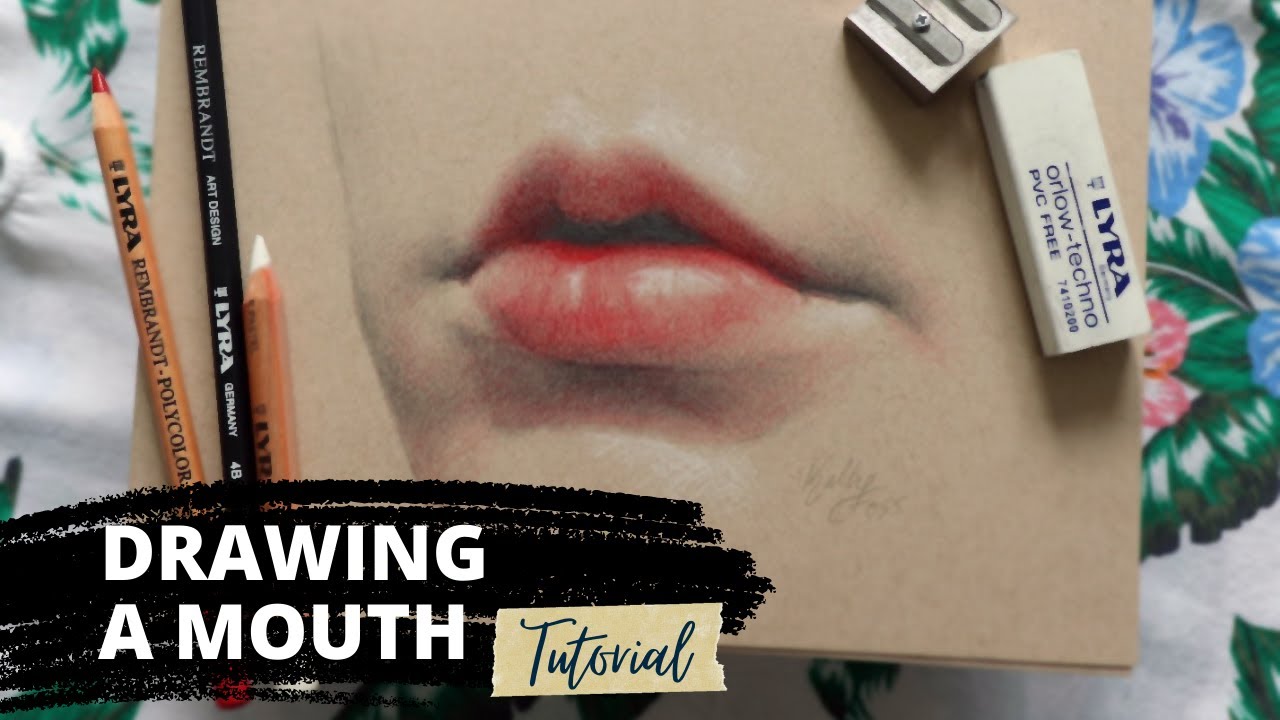 How to Draw a Mouth - YouTube