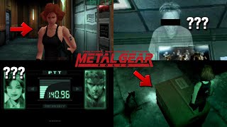 PS1 메탈기어 솔리드 1 이스터에그, 게임비기 모음 Metal Gear Solid Easter Eggs, Cheats / 고전게임