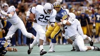 Classic Tailback  Curt Warner Penn State Highlights