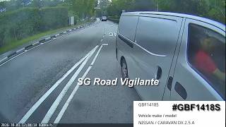 1Oct2026 Nissan Van Fail To Stop In Time Rear Ended Camcar When Mini Ebrake