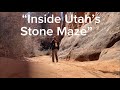 Feels Like Another Planet Hiking in Fiery Furnace Trail Arches National Park Utah
