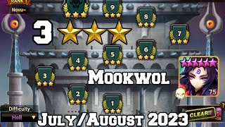 TOA Hell LVL 3 Mookwol 3 Star Clear 2023 Summoners War
