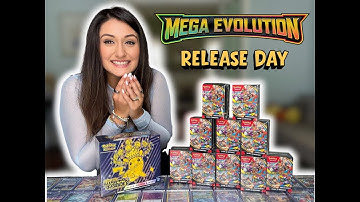 🎉 I BUILT My Own MEGA EVOLUTION Booster Box! (10 Booster Bundles on Release Day!)