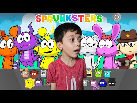 🎶 NOVAS MUSICAS E PERSONAGENS REDESENHADOS NO SPRUNKI SPRUNKSTERS INCREDIBOX