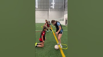 Passing and ball control drill #passing #dribbling #soccer #drills
