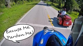 HOW TO PASS HARLEY RIDERS! (The Fun Way)