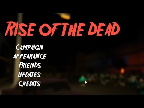 Rise Of The Dead Roblox Youtube - roblox of the dead roblox