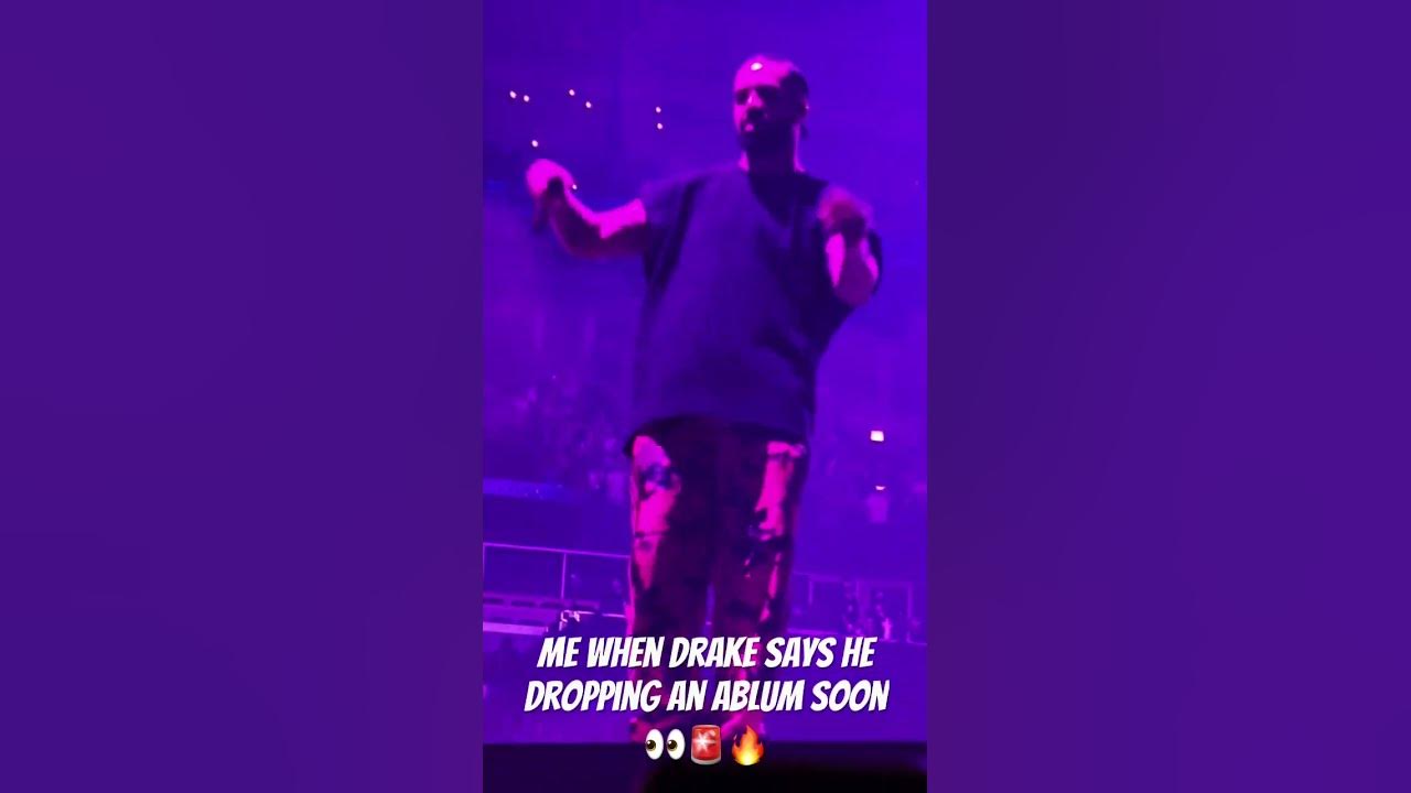 When drake Announces his new album is coming👀🔥🚨drake tour newmusic 