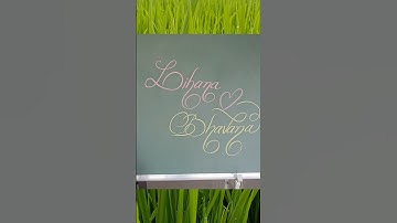 comments your name#drona calligraphy #shorts#signature#style#request#