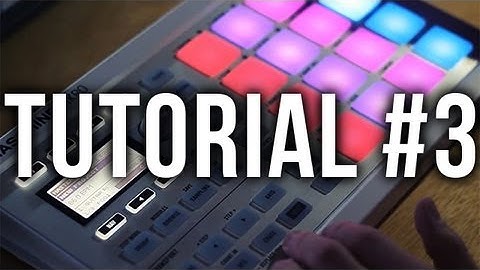 Maschine Mikro Tutorial #3: Editing Recorded Patterns