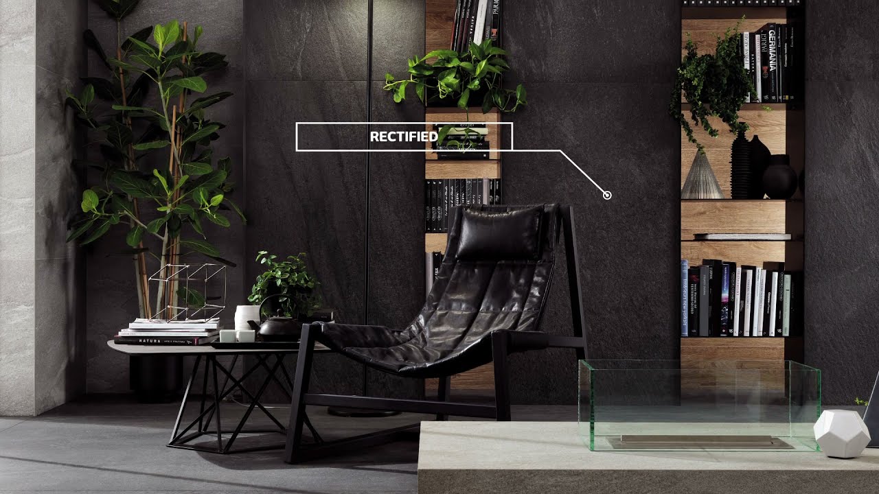 Klif Dark Porcelain Floor Tile Product Video