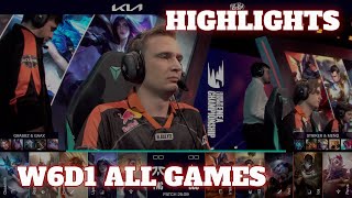 LEC Spring 2025 W6D1 - All Games Highlights | Full Day Week 6 Day 1 LEC Spring  2025