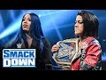 Bayley and sasha banks join miz tv smackdown oct 18 2019