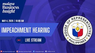 HOUSE JUSTICE COMMITTEE FINALIZES REPORT ON IMPEACHMENT COMPLAINT VS VP SARA DUTERTE