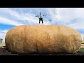 Overnight INSIDE the World's Largest Potato - YouTube