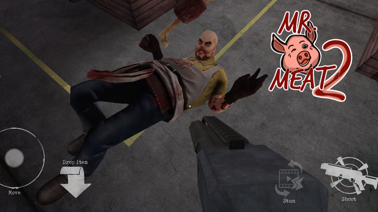 Mr Meat 2: Killing Pigs and Mr Meat with Gun 🔫 😳