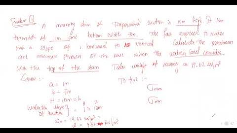 Direct and Bending Stresses