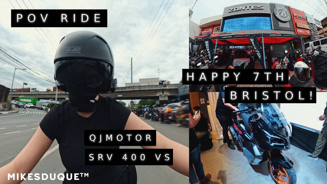 7-я годовщина компании Bristol Motorcycles | QJ Motor SRV 400VS