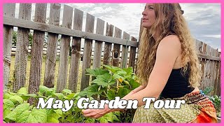 Garden Tour May 2026, Vegetable and Cut Flower Gardens