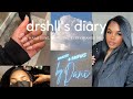 MAINTENANCE VLOG| SELF CARE| HAIR DONE, NAILS DONE, EVERYTHING DID! | DRSHLL&#39;S DIARY