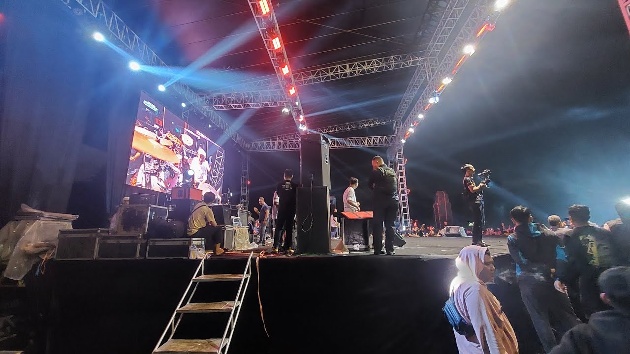 Cek sound Detik Detik FOH Ramayana Di Buka Ft Ageng Music live cikarang