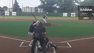 19 Yr. Old LHP Brigden Parker of JC Brigade with change vs. MW A's on 7/26/22