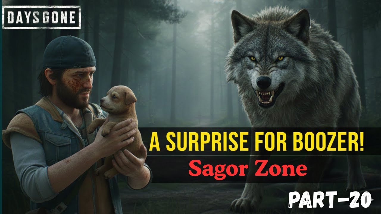 Days Gone Walkthrough Part 20 | FINDING THE PUPPY! 🐶 Clear the Wolves 