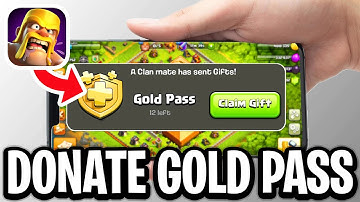 How To Donate Gold Pass To Friends In Clash Of Clans - Full Guide