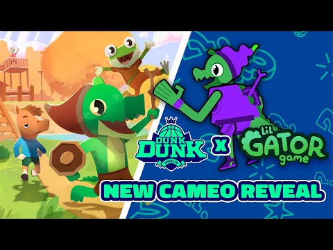 Lil Gator joins the Dunk Dunk roster!