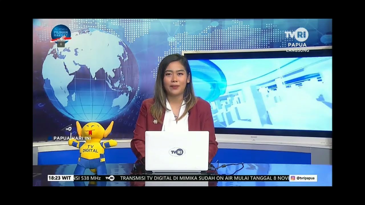 TVRI Papua : DISTRIK AGIMUGA BANGUN SEJUMLAH FASILITAS LEWAT PROGRAM KAMPUNG