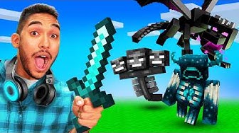 I FACED THE ELDER GUARDIAN, THE WITHER, AND THE WARDEN in ONE SINGLE VIDEO! 😅 thumbnail