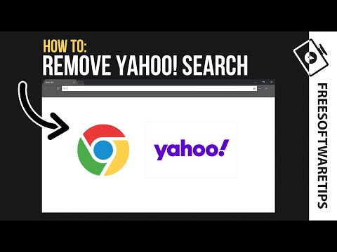Comment se débarrasser de Yahoo Search Engine dans Google Chrome (2020)