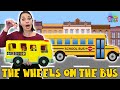 Wheels on the bus  nursery rhymes and kids songs  educationals for children and toddlers